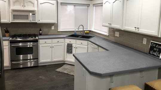 Concrete Overlay Countertop Kit #4