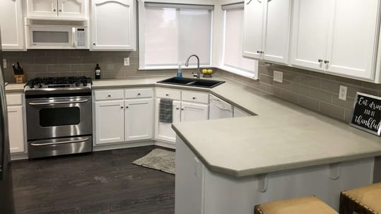 Concrete Overlay Countertop Kit #7