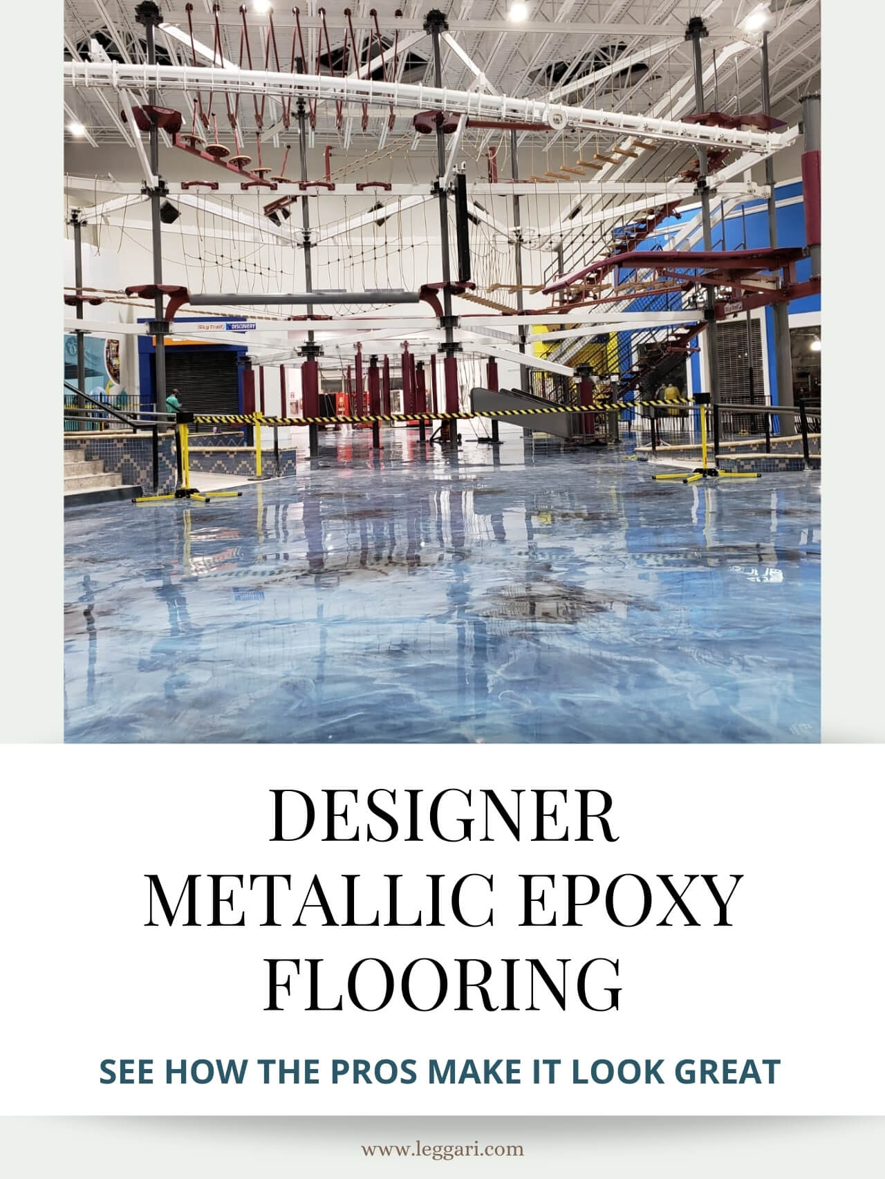 Designer Metallic Epoxy Floors - See How The Pros Make It Look Great